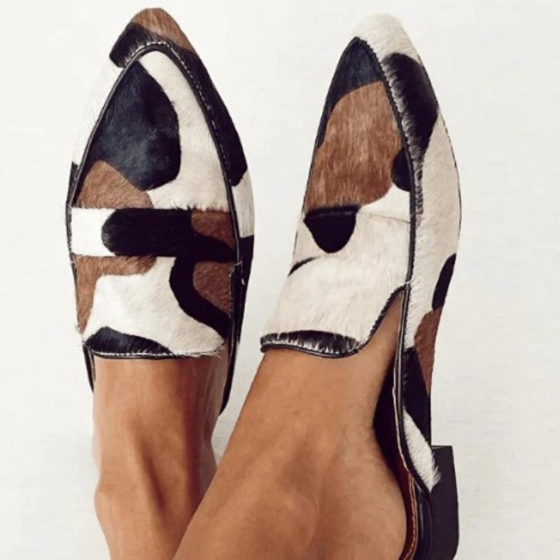 Womens Heels - Sapatos Femininos Casuais Estilo Britânico 2026,