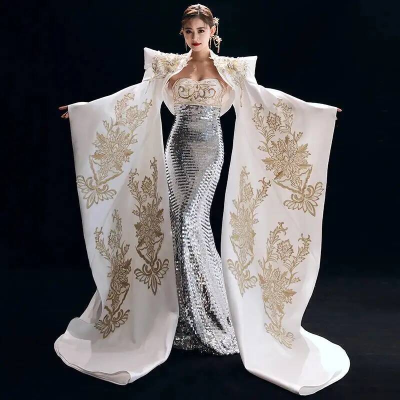 Evening Gown - Vestido formal do anfitrião é digno,