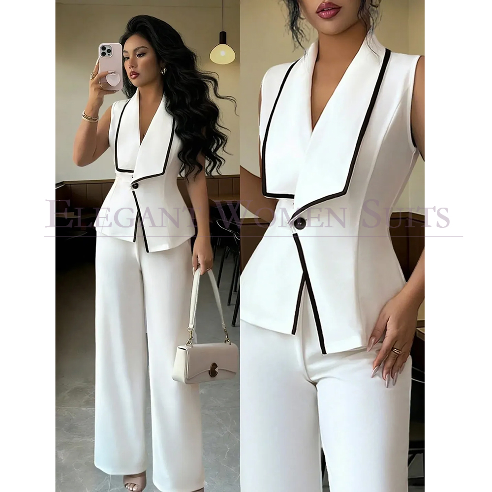 Womens Blazer - Conjuntos Femininos Casuais de Um Botão
