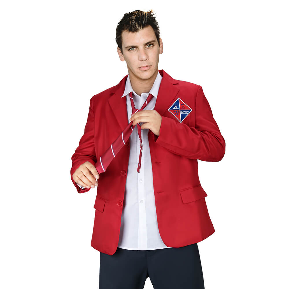 Womens Blazer - Fantasia de Cosplay do Uniforme Escolar