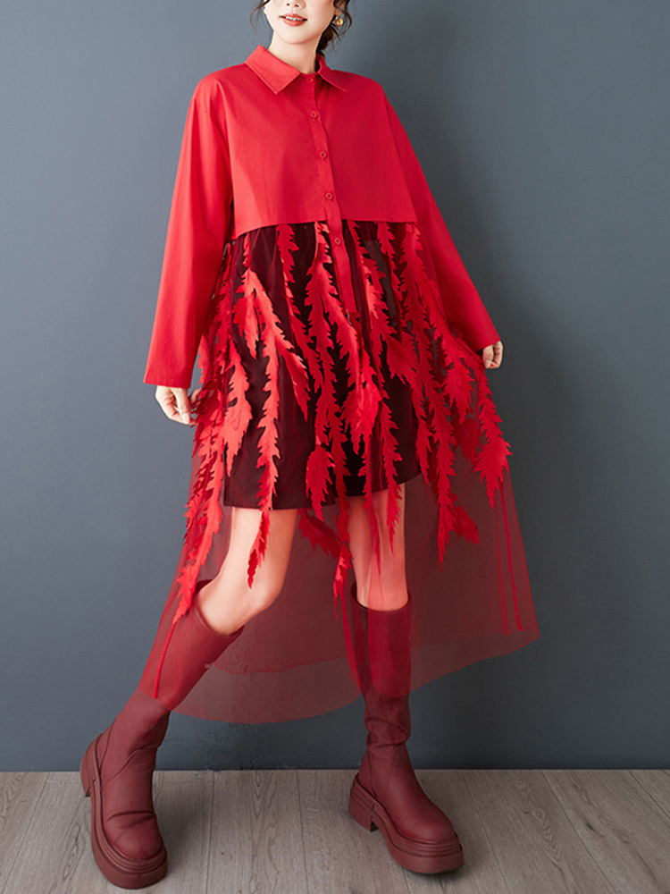Malha retalhos vermelho vintag - Women'S Red Formal Wear avaliação e preço