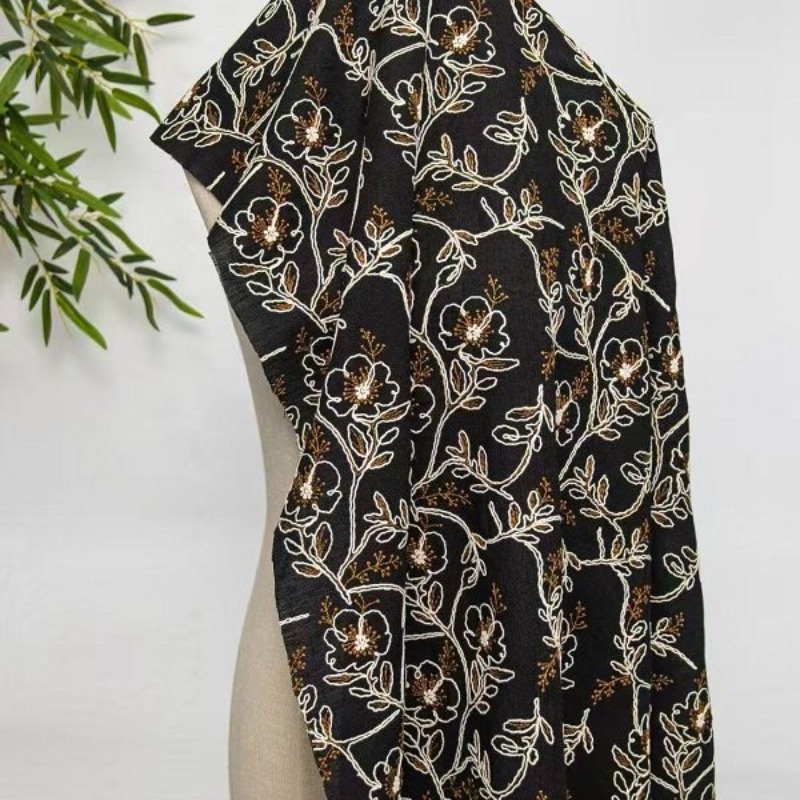 Tecido de Renda de Tule Bordad - Lace Dress avaliação e preço
