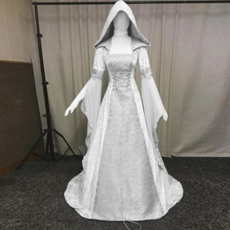 Fantasia de Cosplay Feminina,  - Wedding Dress avaliação e preço