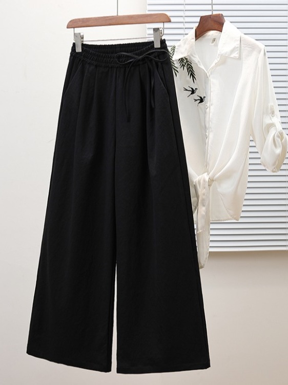 Calças Casuais de Perna Larga  - Tailored Trouser Wide avaliação e preço