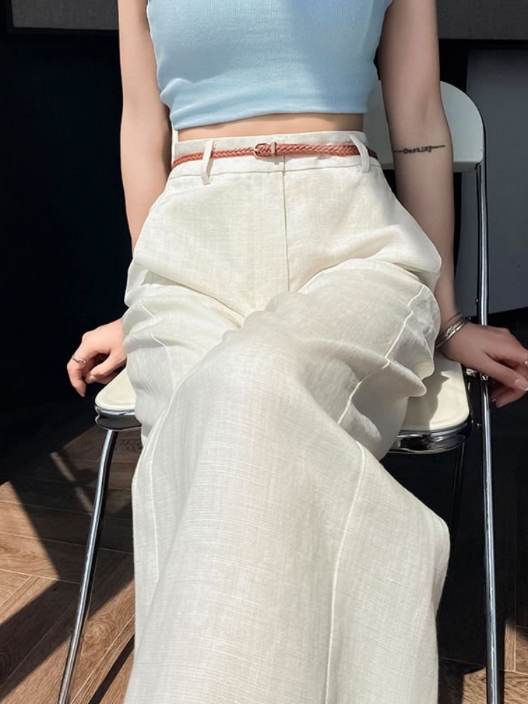 Calças Femininas de Cintura Al - Tailored Trouser Wide avaliação e preço