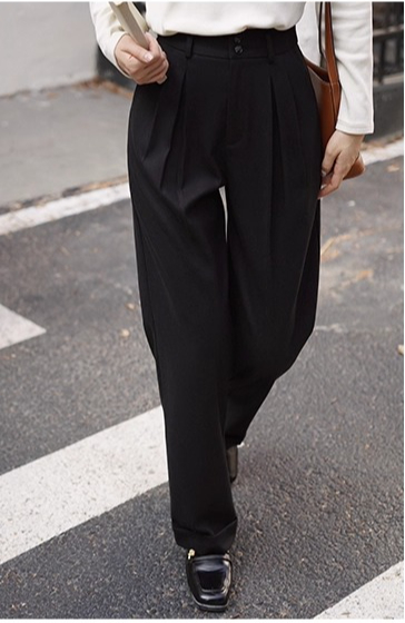 Calças de lã de cintura alta p - Tailored Trouser Wide avaliação e preço