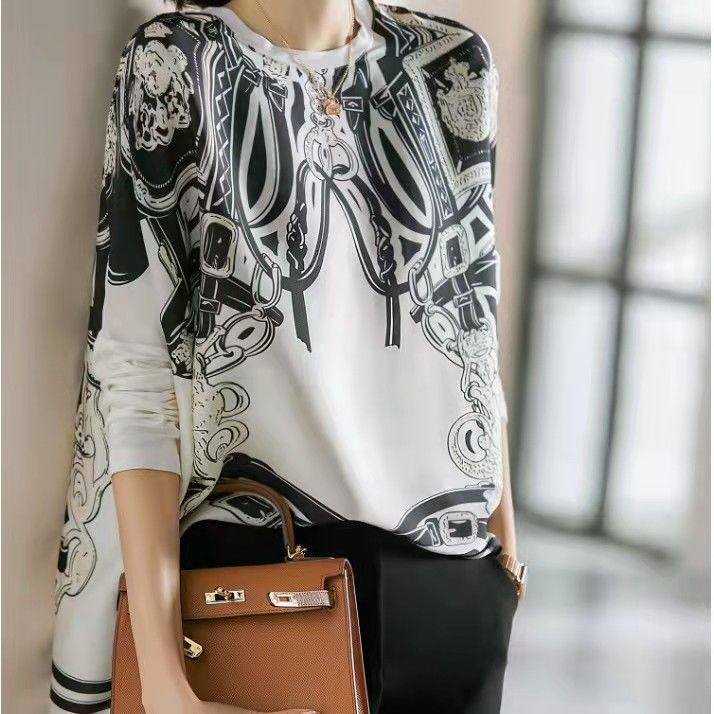Top de seda simulado com efeit - Silk Blouse avaliação e preço