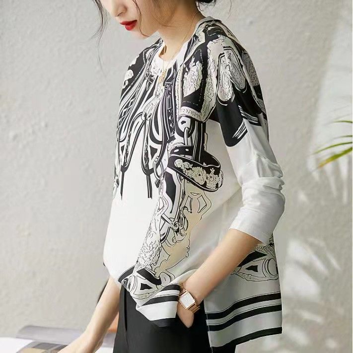 Top de seda simulado com efeit - Silk Blouse avaliação e preço
