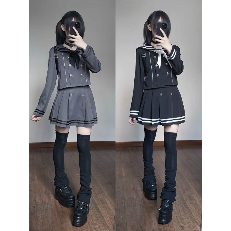 Subcultura japonesa retro cosp - Formal Skirt avaliação e preço