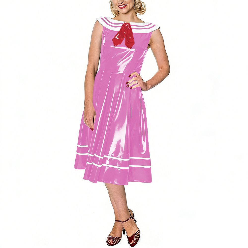 Vestido Vintage Estilo Marinhe - Midi Dress avaliação e preço