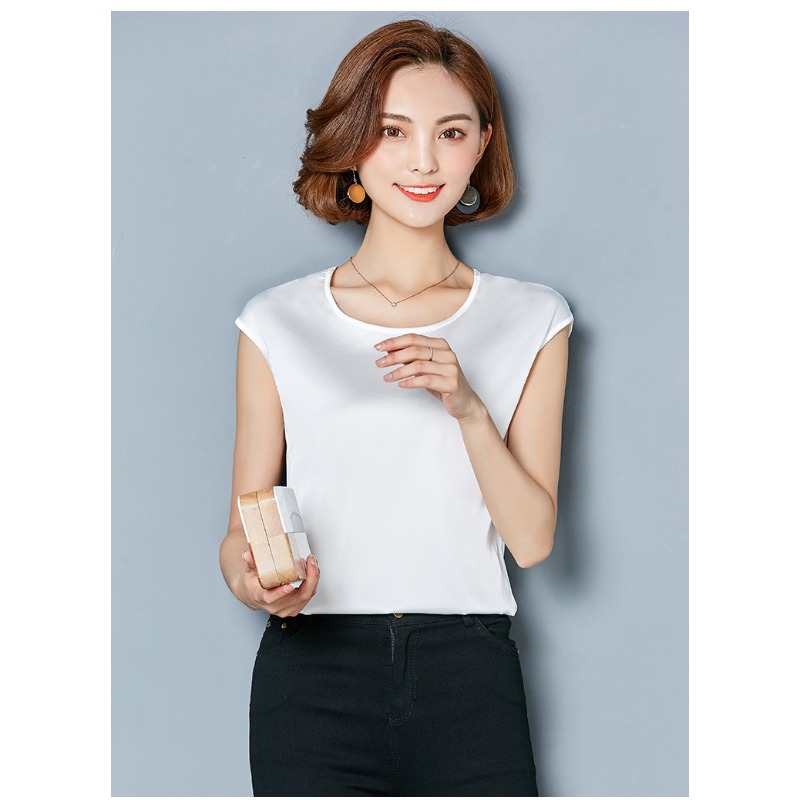 Colete de seda sexy feminino,  - Silk Blouse avaliação e preço